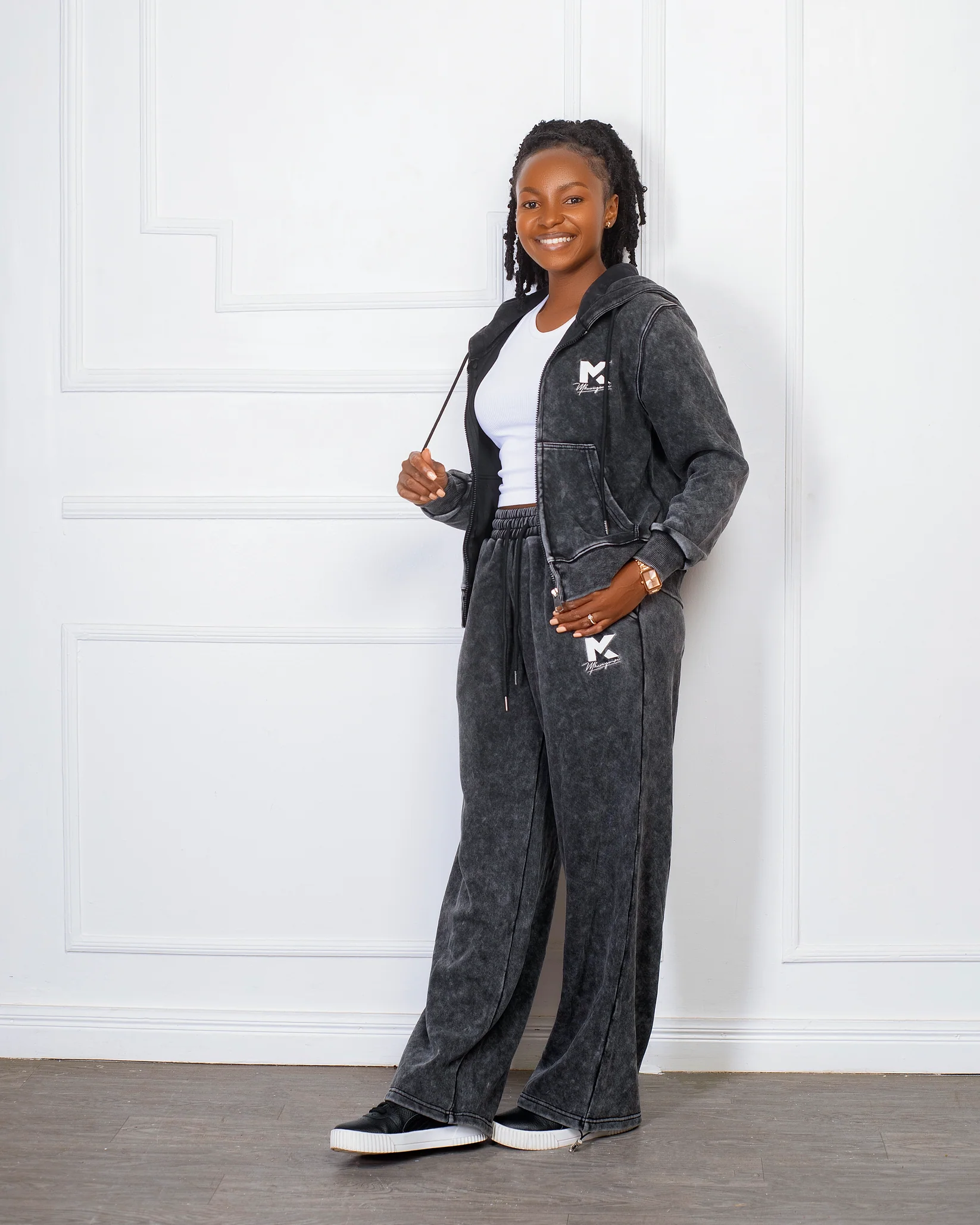 Sweat Suits – Gray Snow Wash
